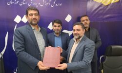 ابراهیم نصیر ویس به سمت مدیر حراست اداره کل آموزش و پرورش خوزستان منصوب شد