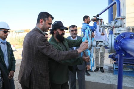 با پیگیری دکتر رضا جباری مشکل آب رسانی به ۳۴ روستای  هفت شهیدان و اطراف حل شد