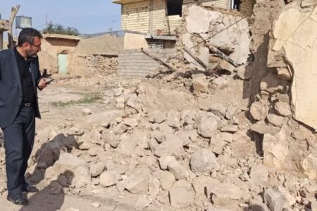 خسارات  عمده به ۳۳ روستا در زلزله مسجدسلیمان