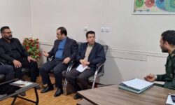 نشست مسئولین مجمع بسیجیان ناحیه مقاومت بسیج امام علی(ع) اهواز با انجمن صنفی باشگاه داران ورزشی اهواز برگزار شد