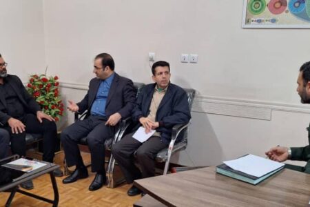 نشست مسئولین مجمع بسیجیان ناحیه مقاومت بسیج امام علی(ع) اهواز با انجمن صنفی باشگاه داران ورزشی اهواز برگزار شد