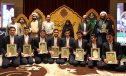 کسب رتبه برتر توسط  دانش آموزان خوزستانی در  مسابقات هم خوانی و مدیحه سرایی دانش آموزان  سراسر  کشور / خراسان رضوی ، یزد، سمنان و مازندران در رتبه های بعدی