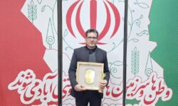 مجید منجزی معلم عشایری خوزستان ، رتبه برتر ششمین جشنواره بین المللی جهادگران را کسب کرد