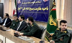 نشست اقتصادی مجمع بسیجیان با حضور محمد امیر نماینده مجلس شورای اسلامی