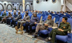 گردهمایی بزرگ طرح نسیم رحمت به میزبانی ناحیه مقاومت بسیج امام علی (ع) اهواز برگزار شد