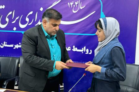 هلن محمودی، مخترع دست هوش مصنوعی، مورد تجلیل پیمان جهانگیری قرار گرفت