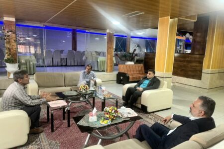 بازدید سرزده فرماندار شهرستان مسجدسلیمان از هتل جهانگردی