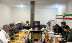 نشست هماهنگی مراسم بزرگداشت شهید بهنام محمدی و شهدای بمباران ۳۰ مهر مسجدسلیمان برگزار شد