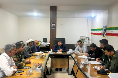 نشست هماهنگی مراسم بزرگداشت شهید بهنام محمدی و شهدای بمباران ۳۰ مهر مسجدسلیمان برگزار شد