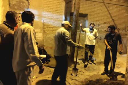 دایره گسترده خدمت یک گروه جهادی فعال در استان خوزستان