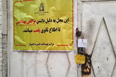 پلمپ دو واحد شیرینی‌پزی غیربهداشتی و بازداشت مالک یکی از آنها در اهواز