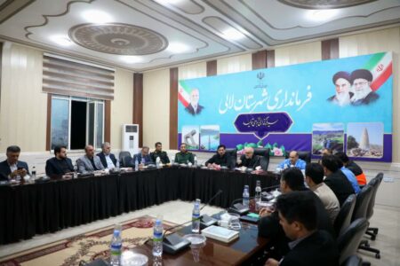 نشست شورای اداری لالی با حضور استاندار خوزستان